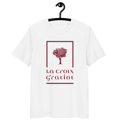 La Croix Gratiot - T-shirt unisexe en coton biologique - Imp. Coeur uniquement