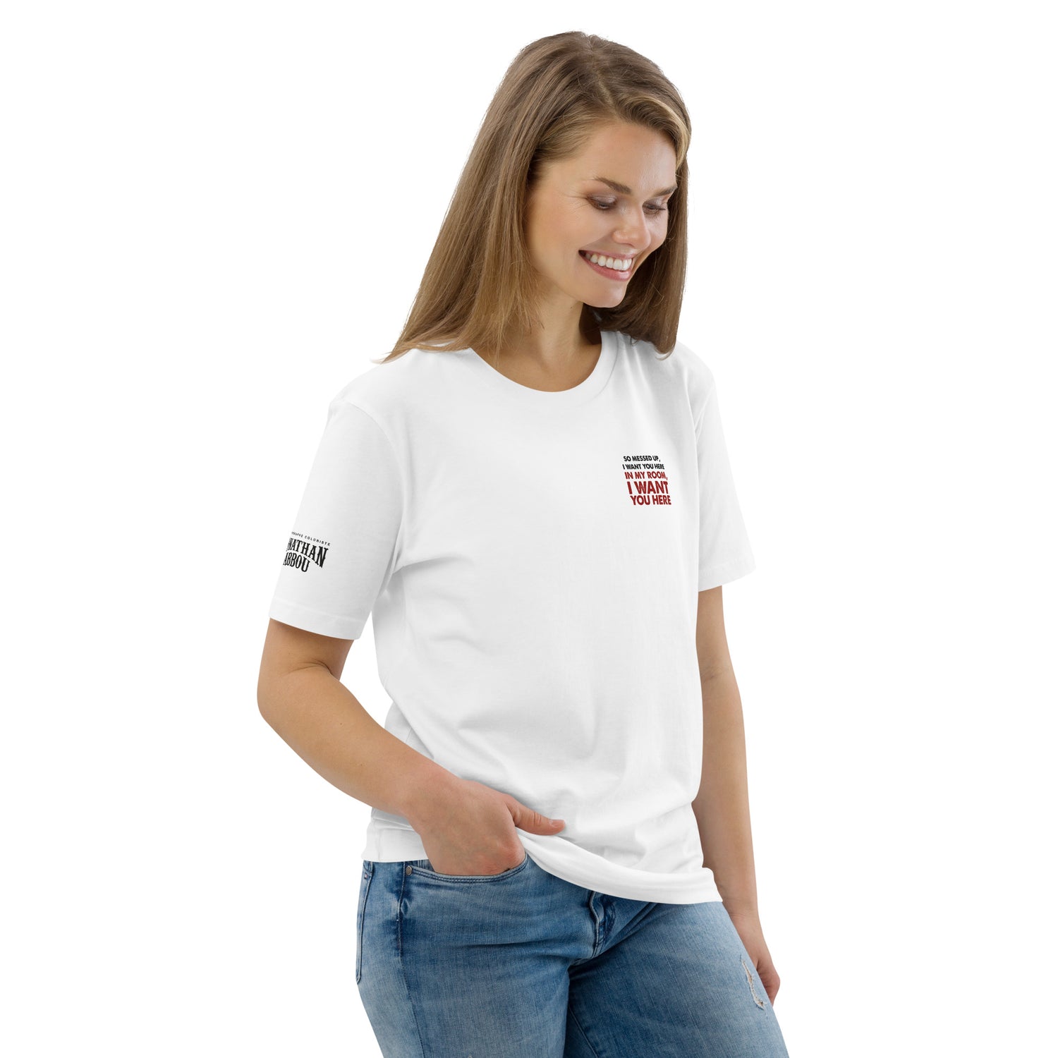 Jonathan abbou - T-shirt unisexe en coton biologique - Dog