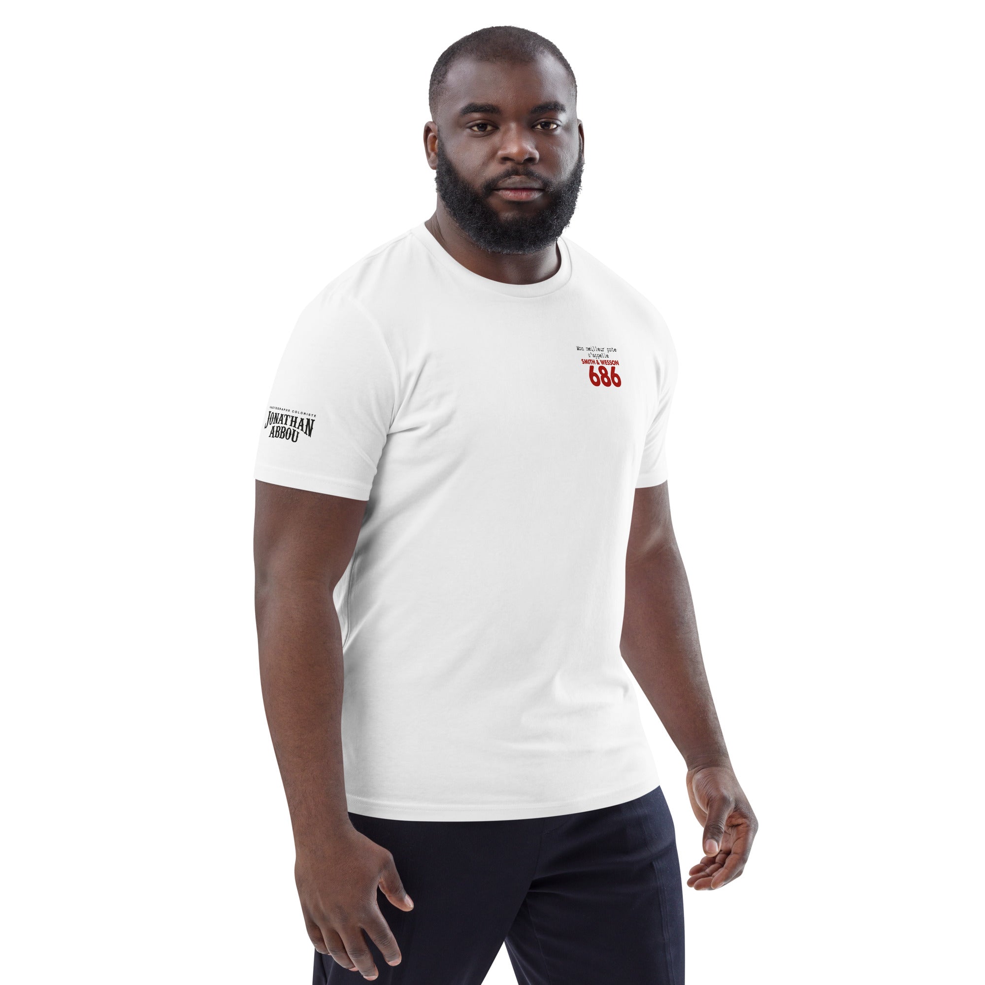 Jonathan Abbou - T-shirt unisexe en coton biologique - 357