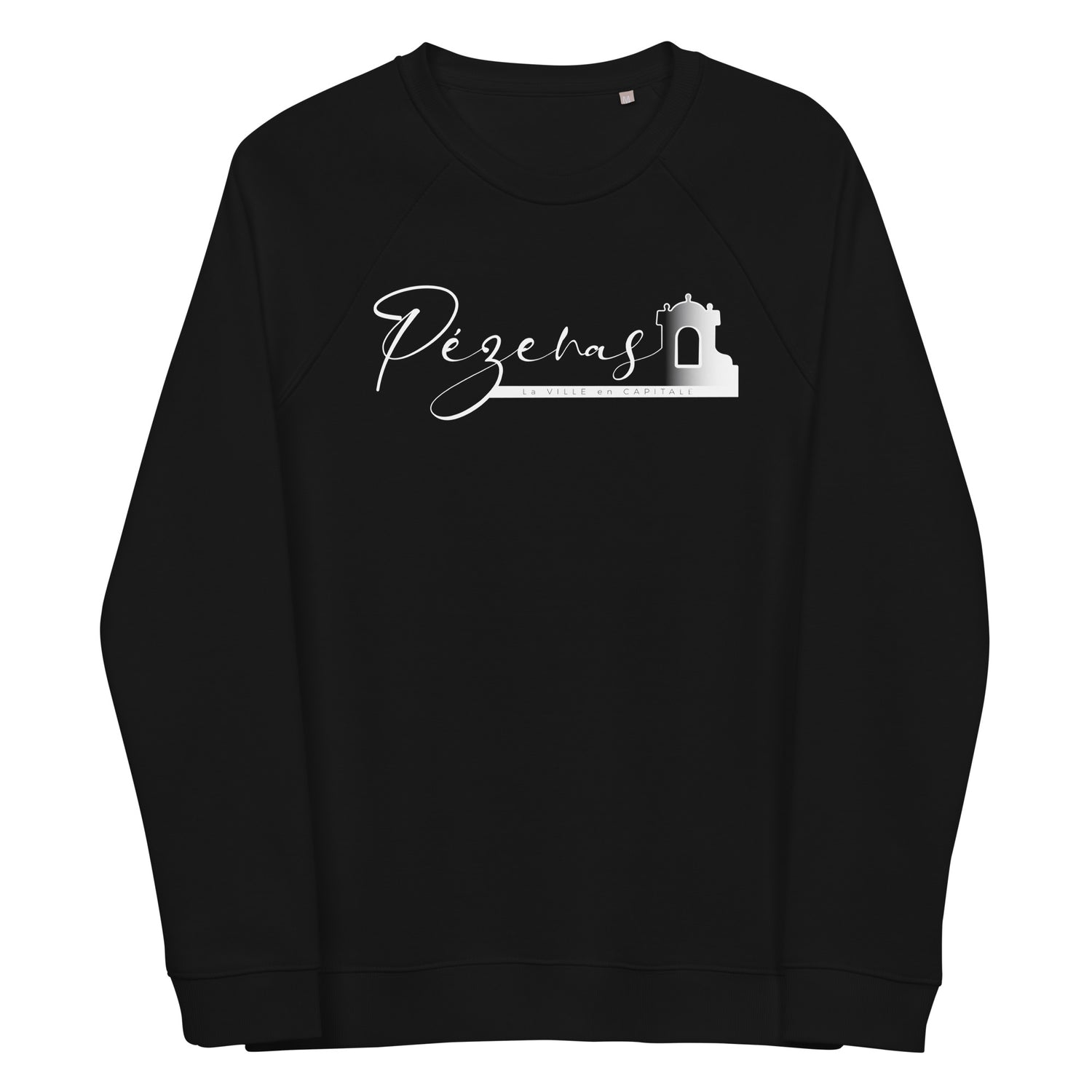 Mairie de Pézenas - Sweatshirt écologique raglan unisexe