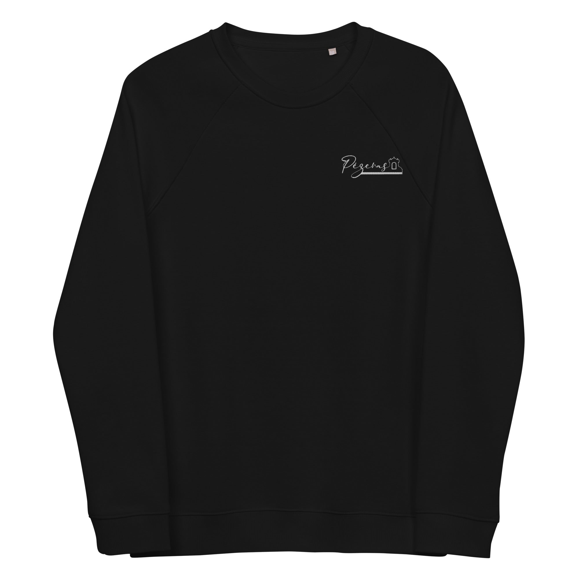 Mairie de Pézenas - Sweatshirt écologique raglan unisexe - Brodé
