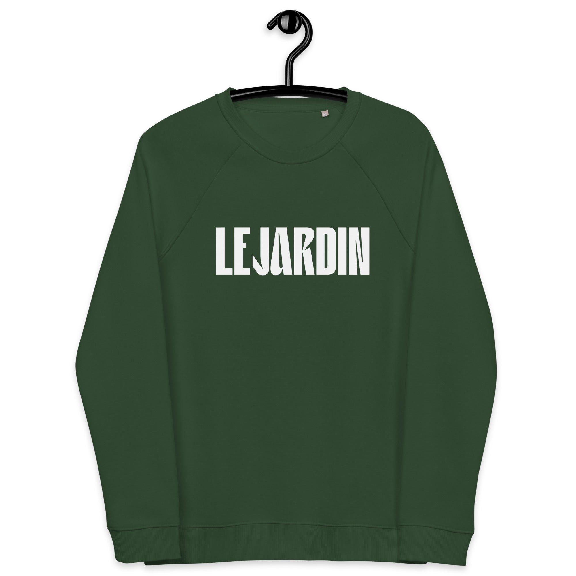 Le jardin - Sweatshirt écologique raglan unisexe