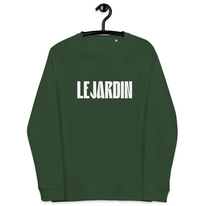 Le jardin - Sweatshirt écologique raglan unisexe
