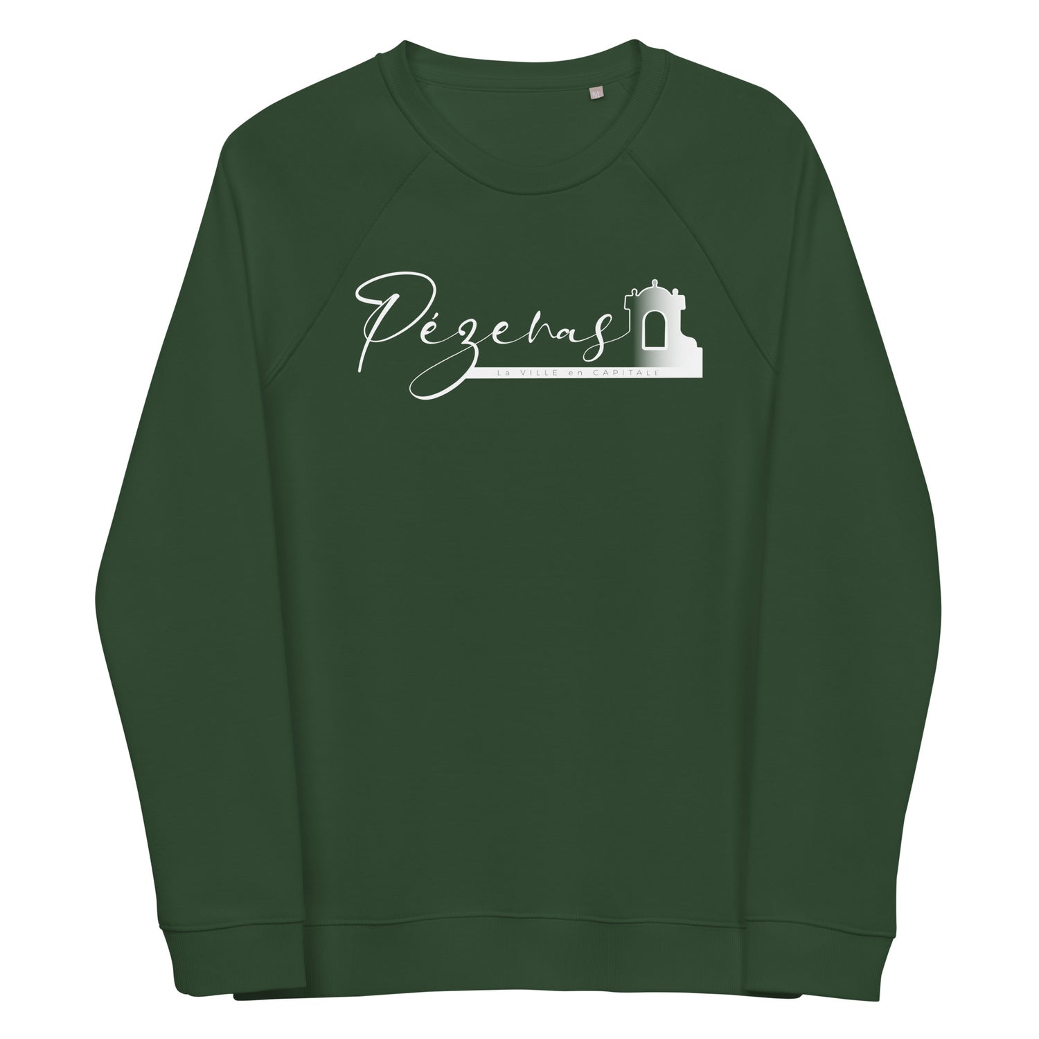 Mairie de Pézenas - Sweatshirt écologique raglan unisexe