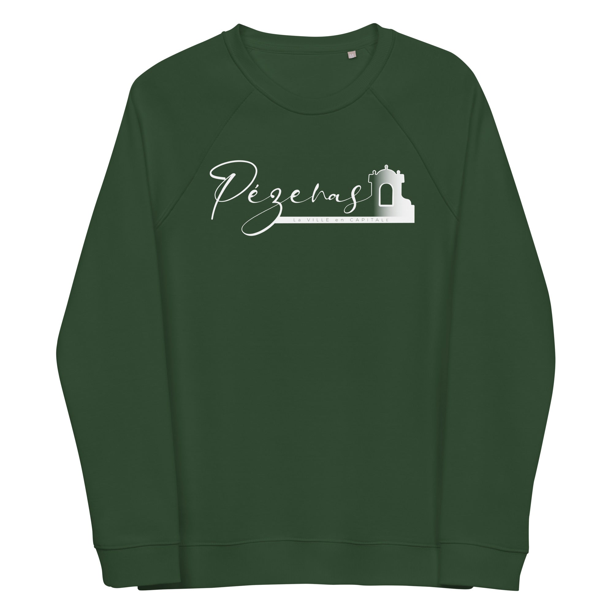 Mairie de Pézenas - Sweatshirt écologique raglan unisexe