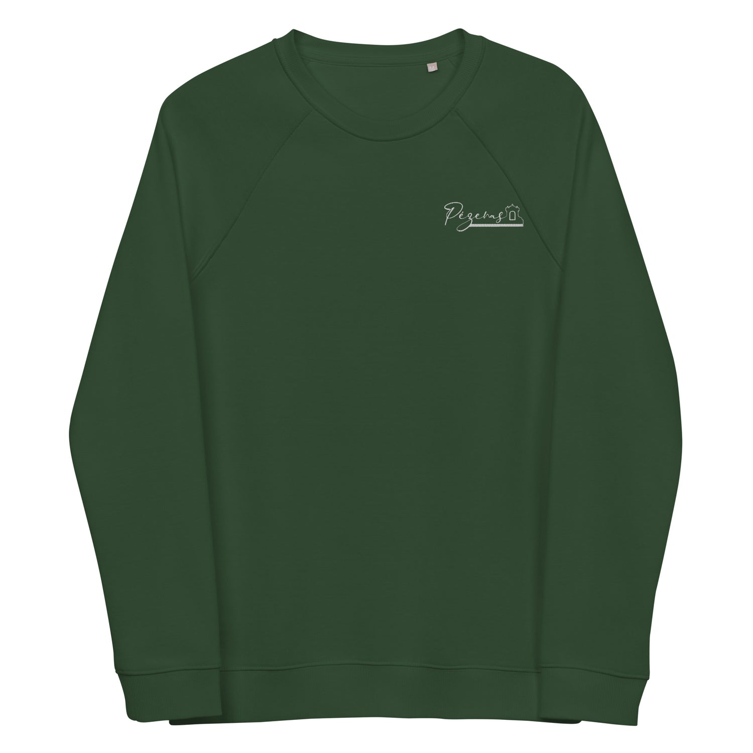 Mairie de Pézenas - Sweatshirt écologique raglan unisexe - Brodé