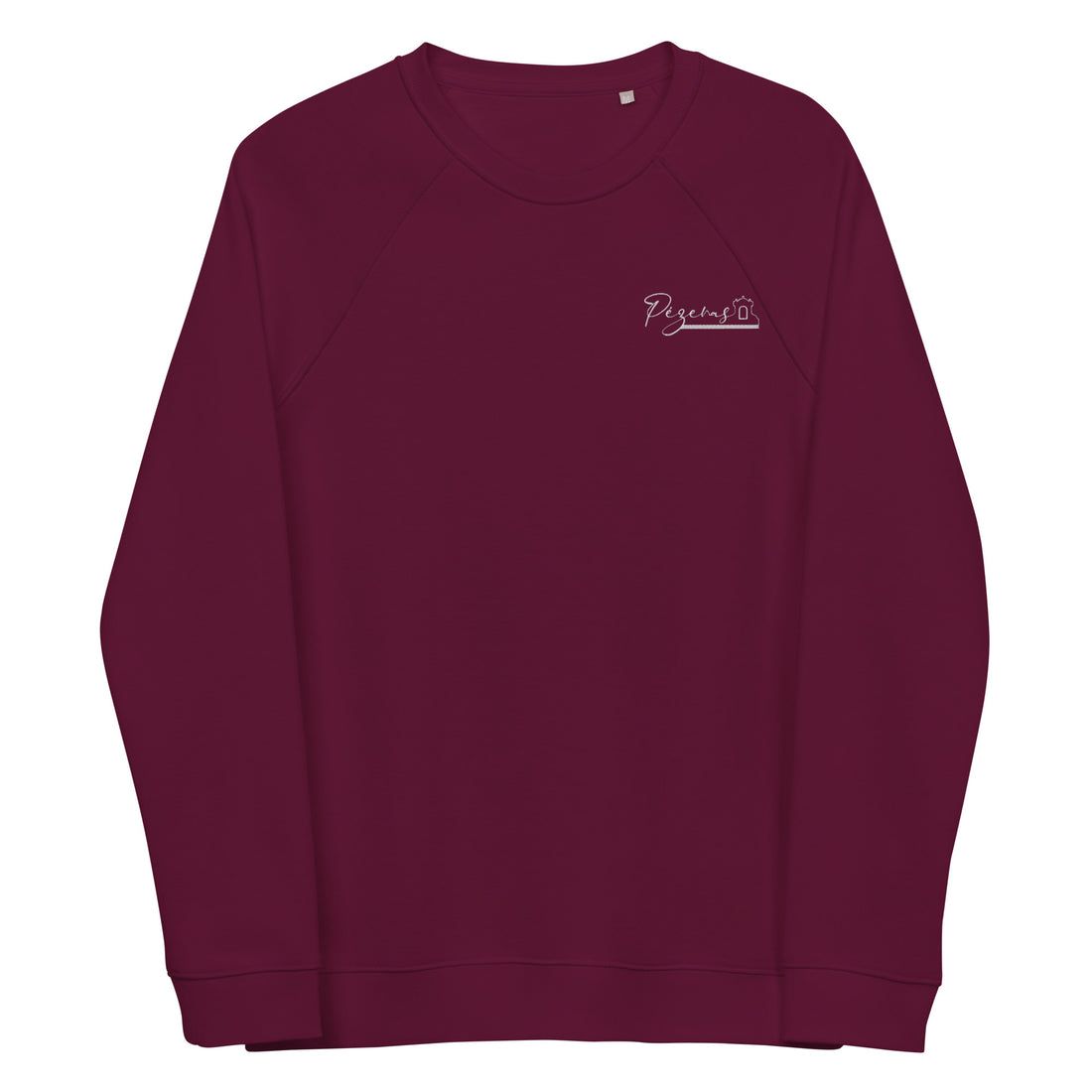 Mairie de Pézenas - Sweatshirt écologique raglan unisexe - Brodé