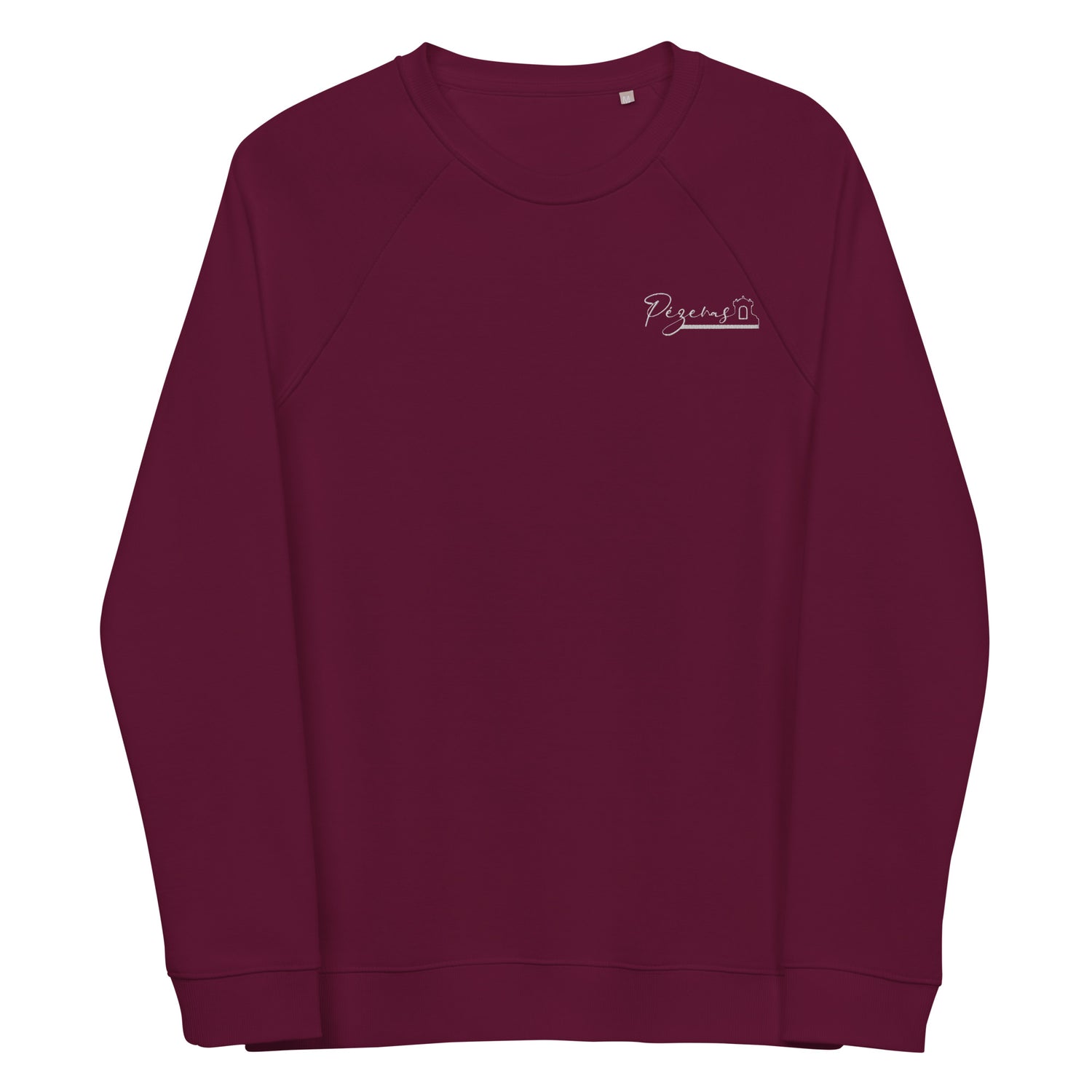 Mairie de Pézenas - Sweatshirt écologique raglan unisexe - Brodé