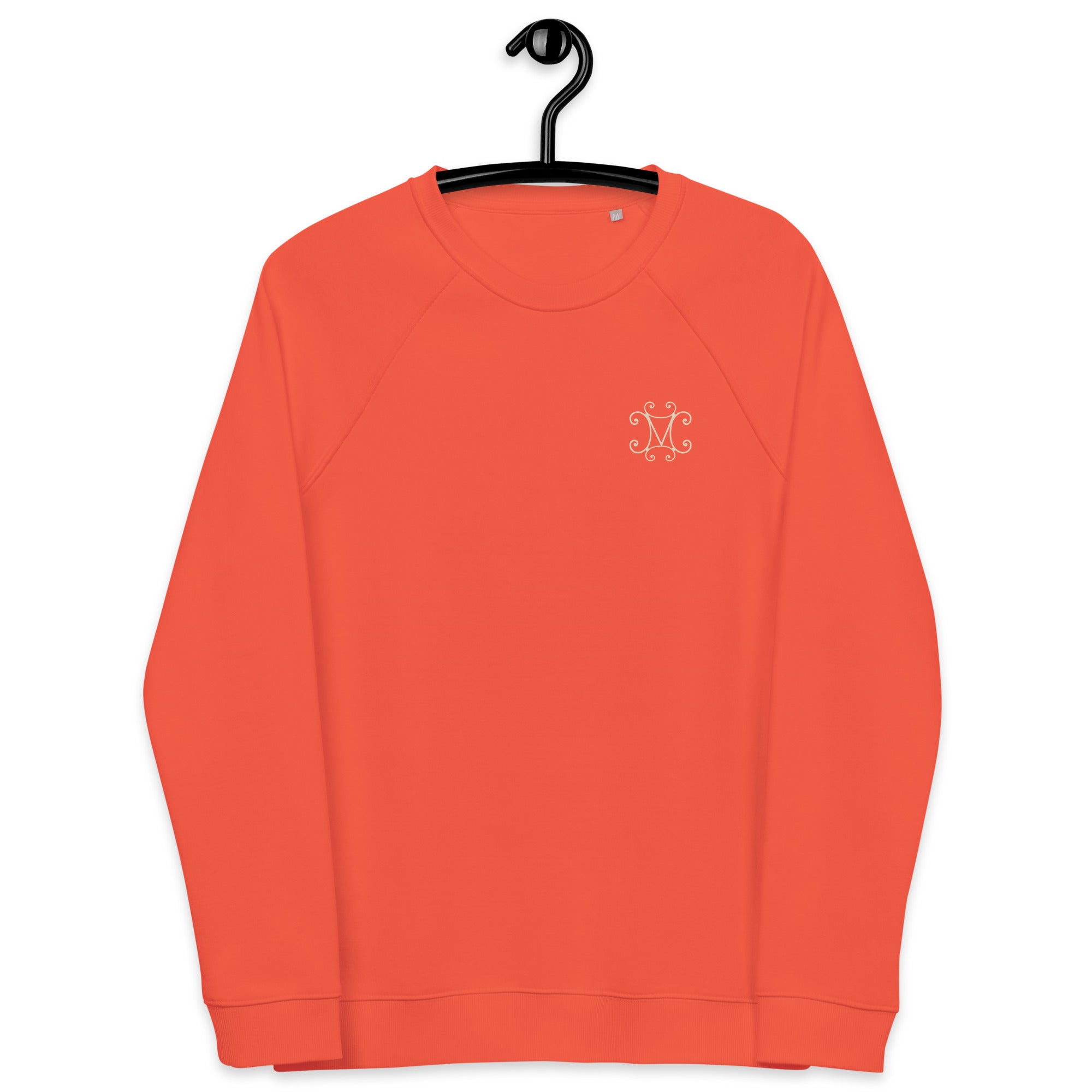 Halles Mazuc - Sweat Col Rond écologique raglan unisexe - Coeur et Dos