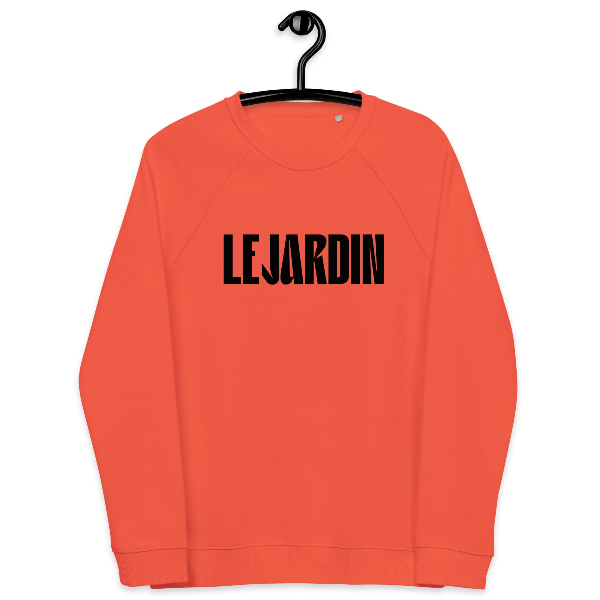 Le jardin - Sweatshirt écologique raglan unisexe