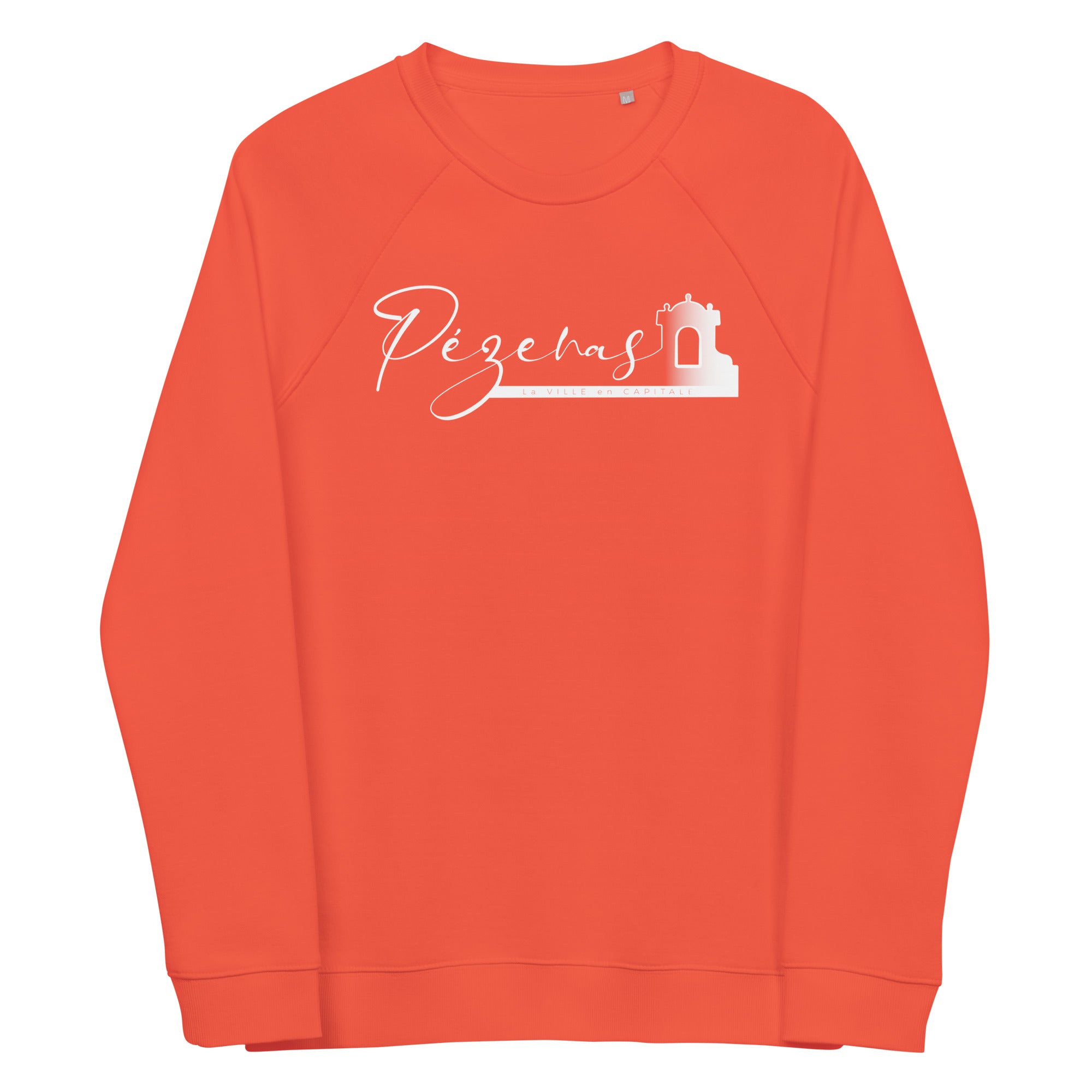 Mairie de Pézenas - Sweatshirt écologique raglan unisexe