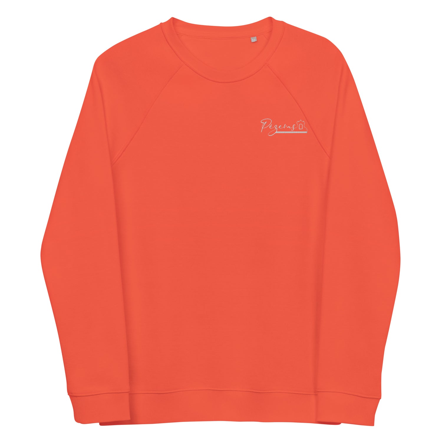 Mairie de Pézenas - Sweatshirt écologique raglan unisexe - Brodé
