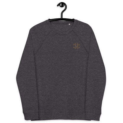 Halles Mazuc - Sweat Col Rond écologique raglan unisexe - Brodé