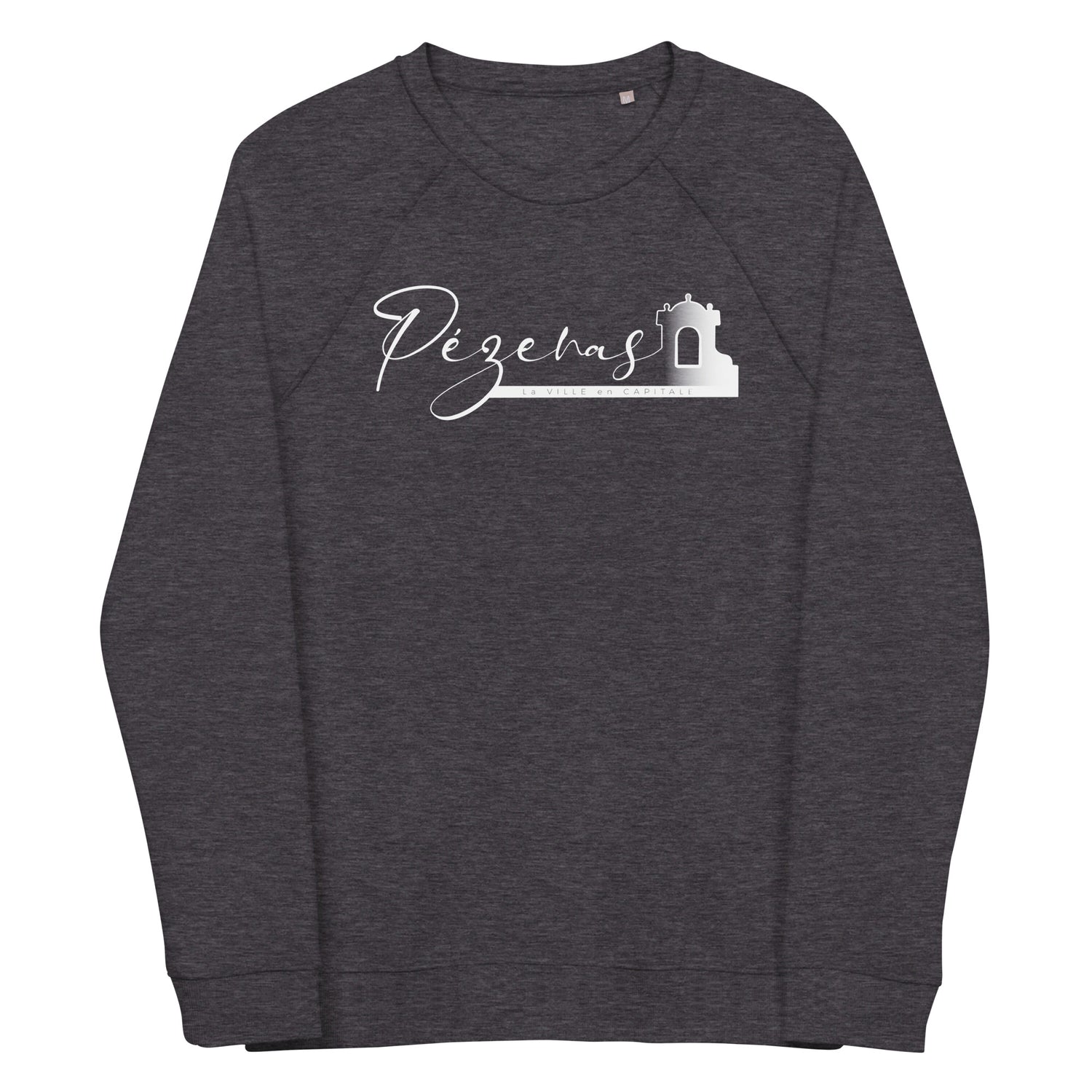 Mairie de Pézenas - Sweatshirt écologique raglan unisexe