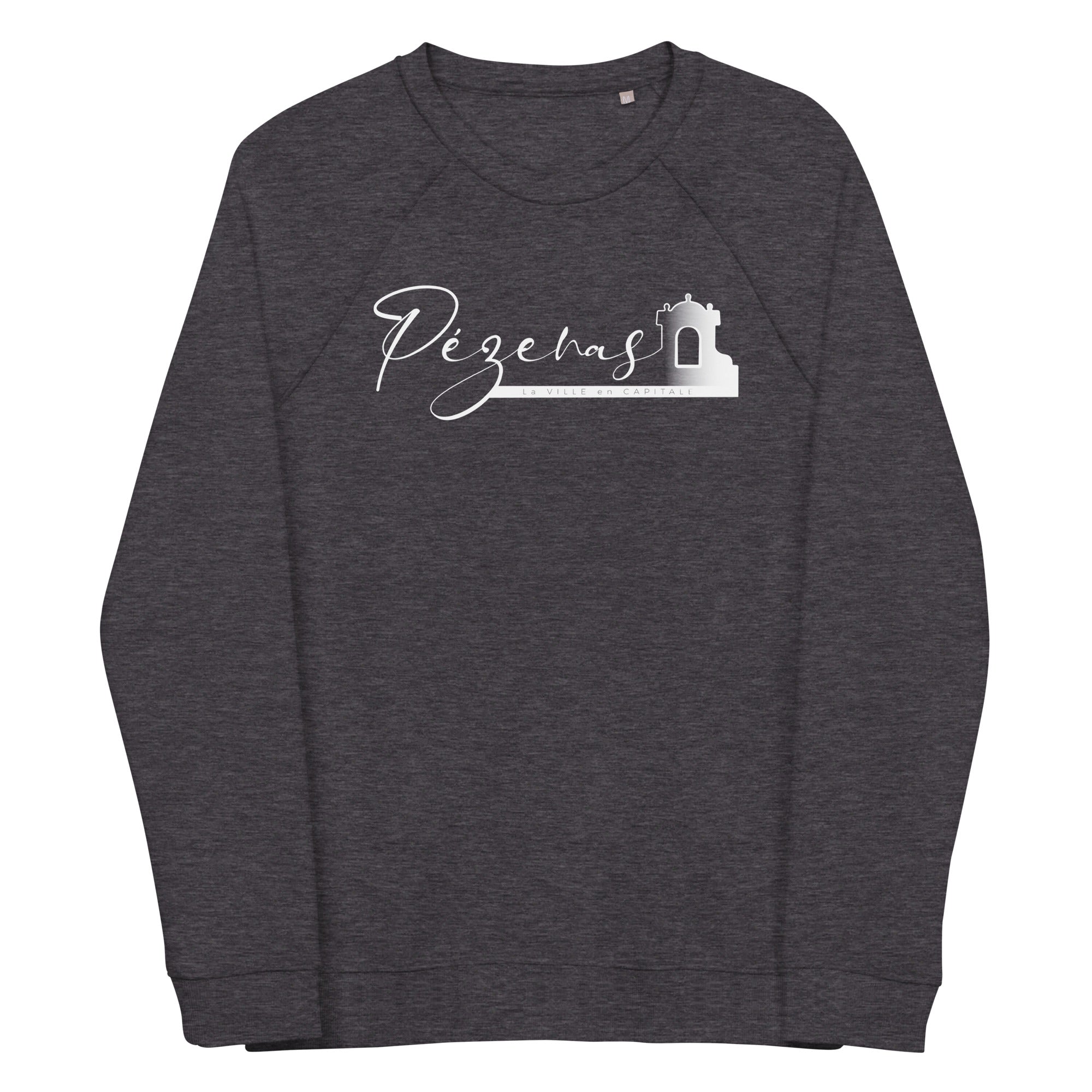 Mairie de Pézenas - Sweatshirt écologique raglan unisexe