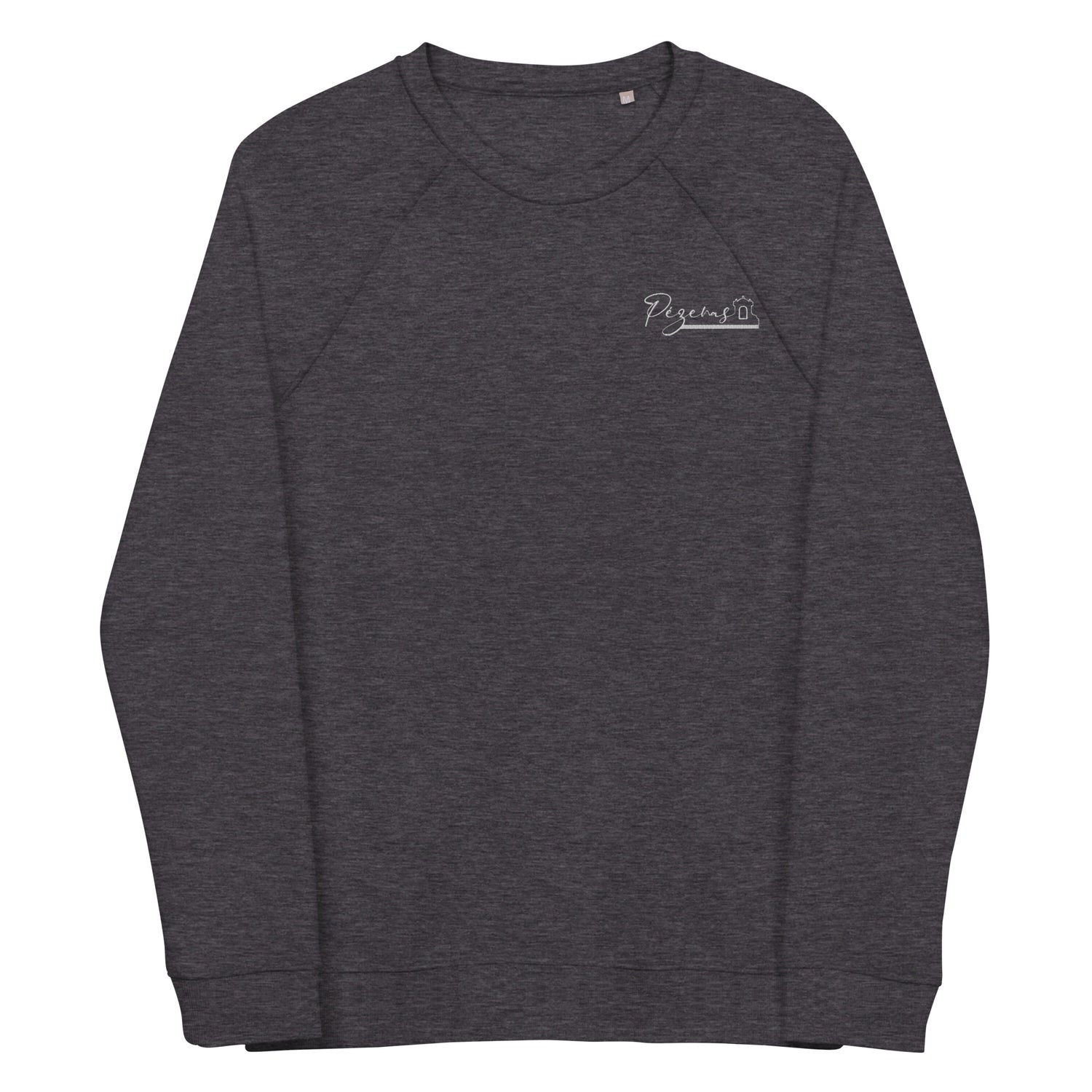 Mairie de Pézenas - Sweatshirt écologique raglan unisexe - Brodé