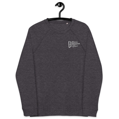 Pierre Hanquet - Sweat col rond écologique raglan unisexe - Brodé