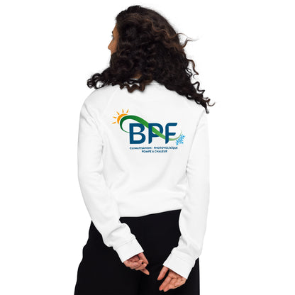 BPF - Sweatshirt écologique raglan unisexe - Coeur et Dos