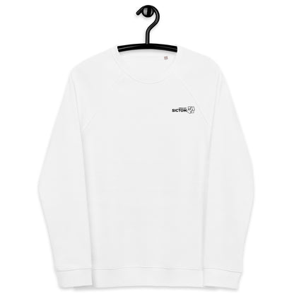 Sictom - Sweatshirt écologique raglan unisexe - Brodé