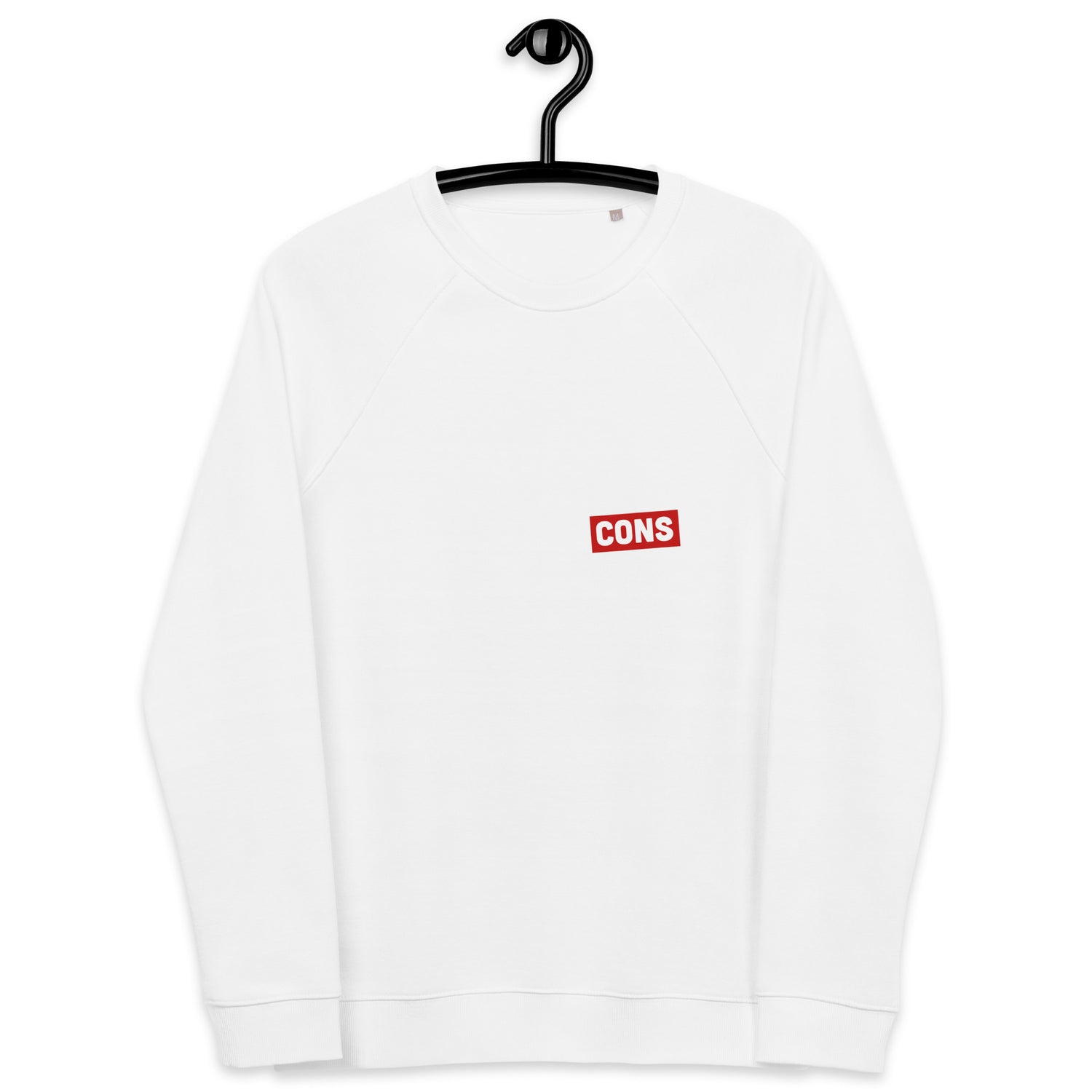 Sociable - Sweat col rond écologique raglan unisexe