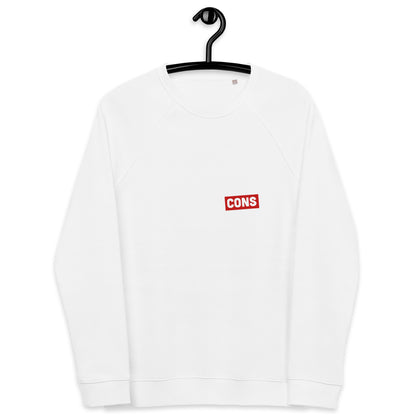 Sociable - Sweat col rond écologique raglan unisexe