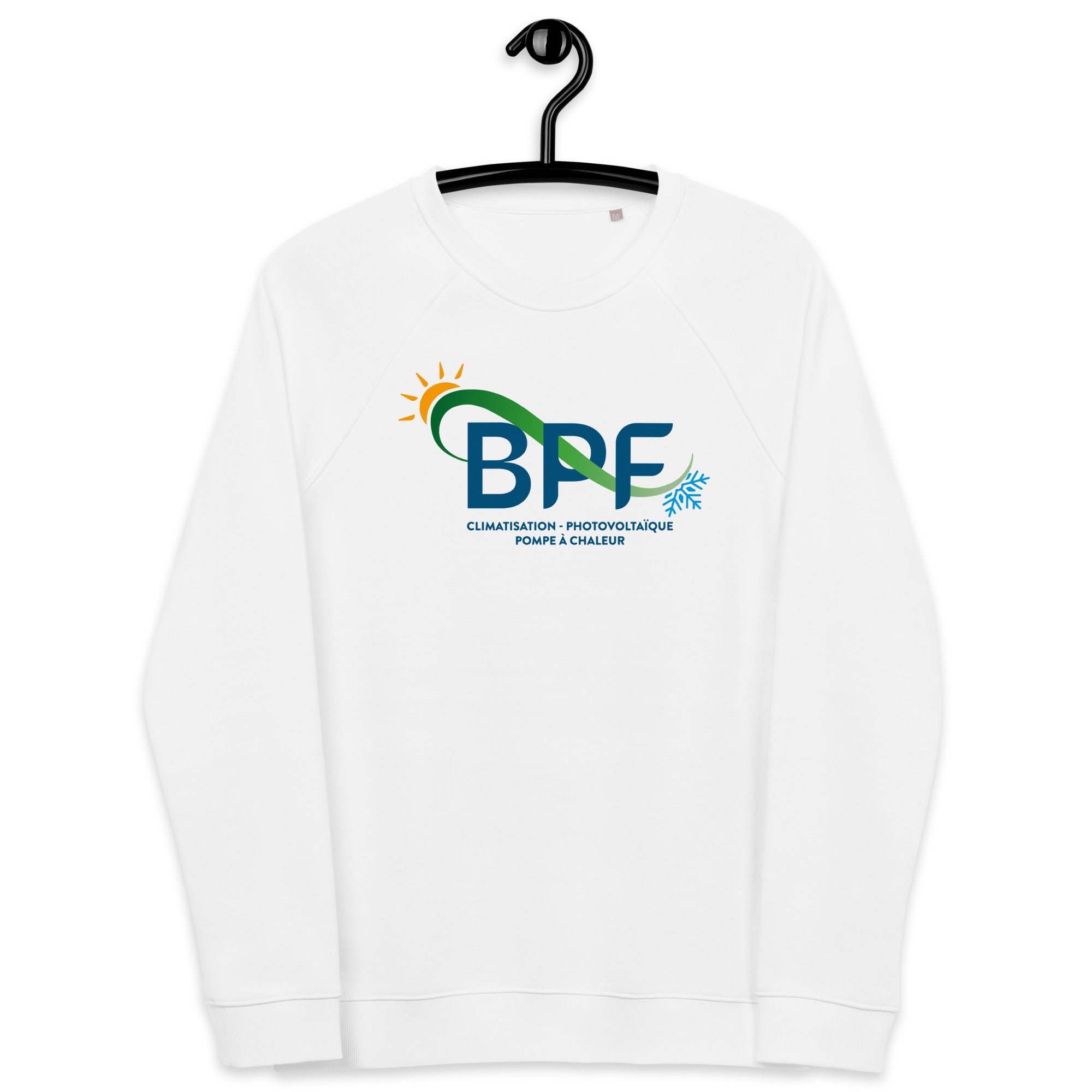 BPF - Sweatshirt écologique raglan unisexe