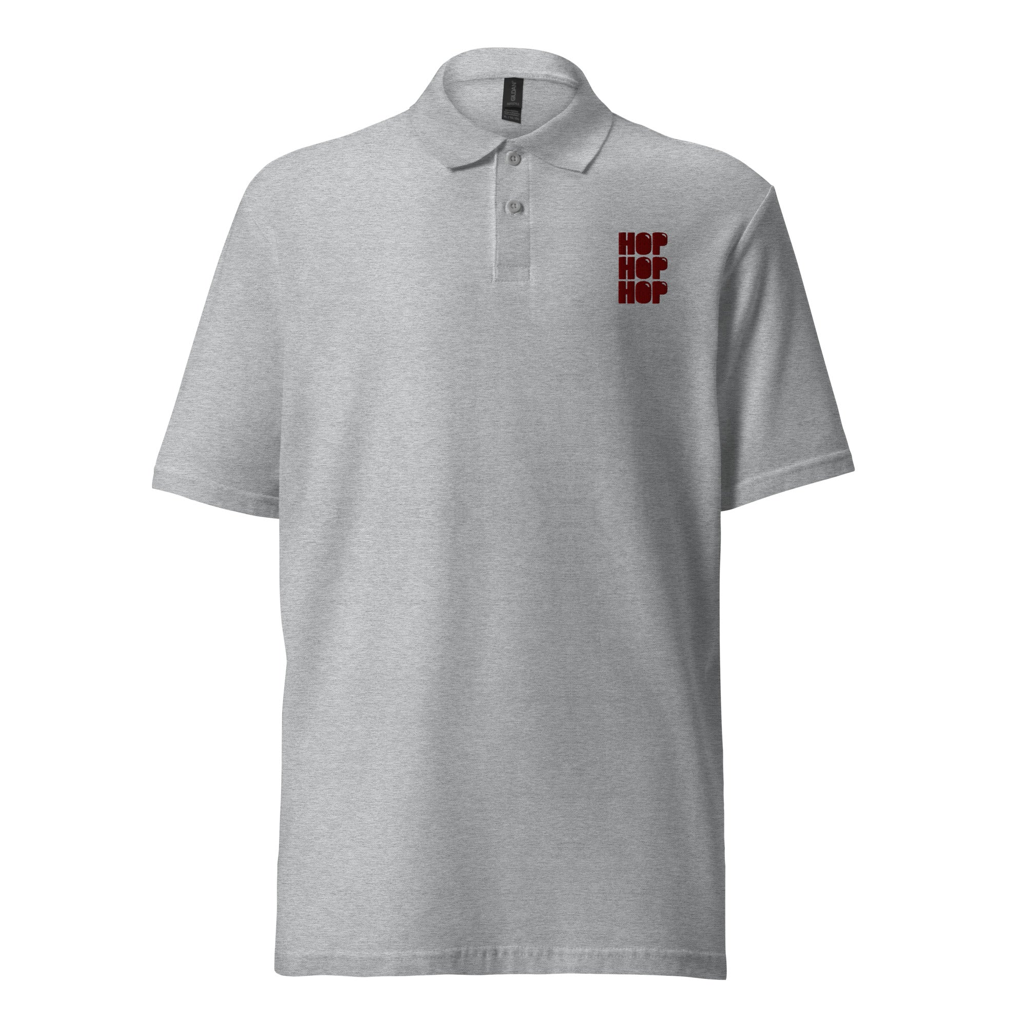 Hop Hop Hop - Polo piqué unisexe - Brodé