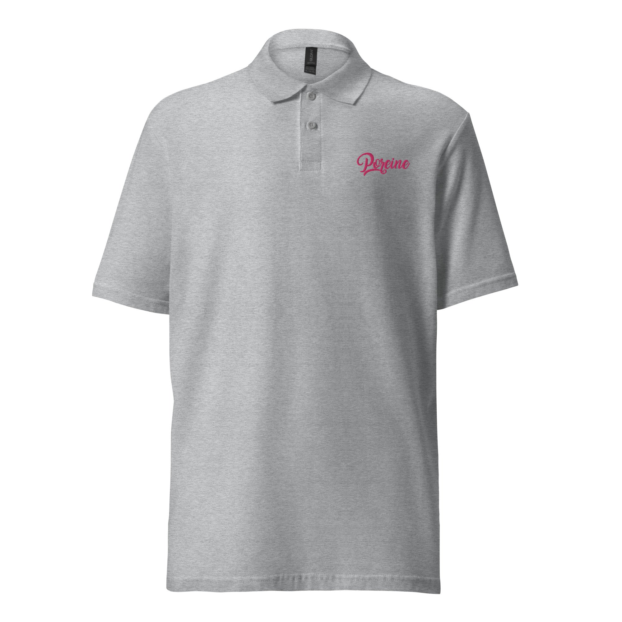Poreine - Polo piqué unisexe - Brodé