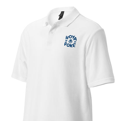 Hoya Poké - Polo piqué unisexe - Brodé
