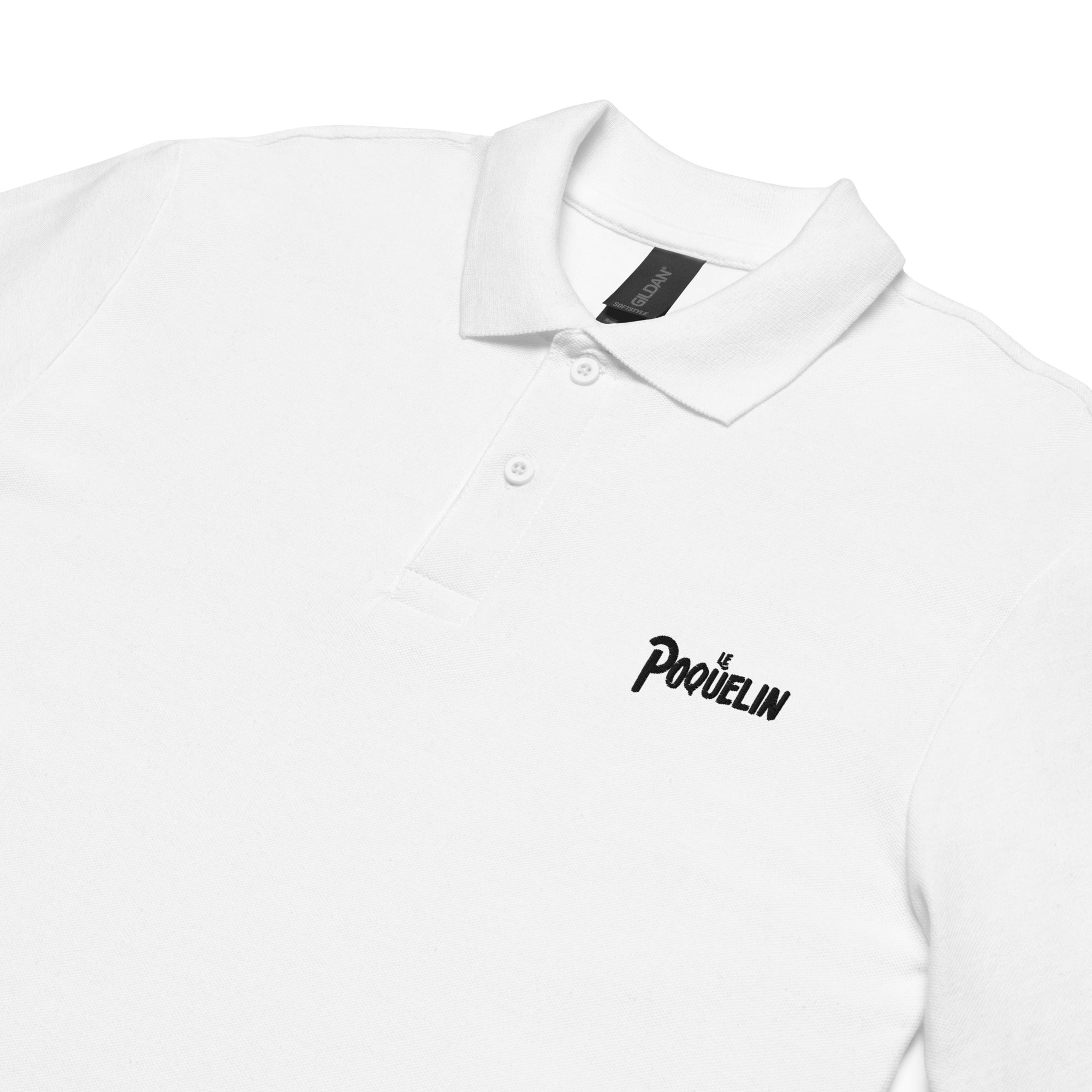 Le Poquelin - Polo piqué unisexe - Brodé