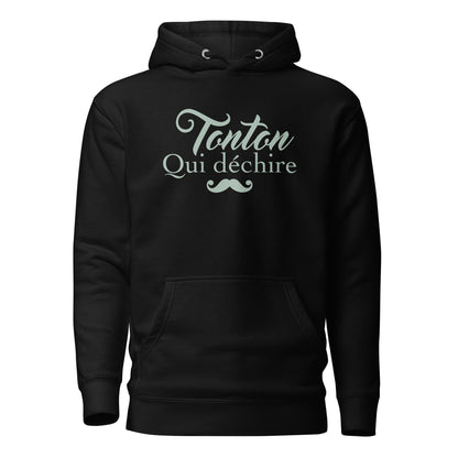 Tonton qui déchire - Sweat à Capuche Unisexe