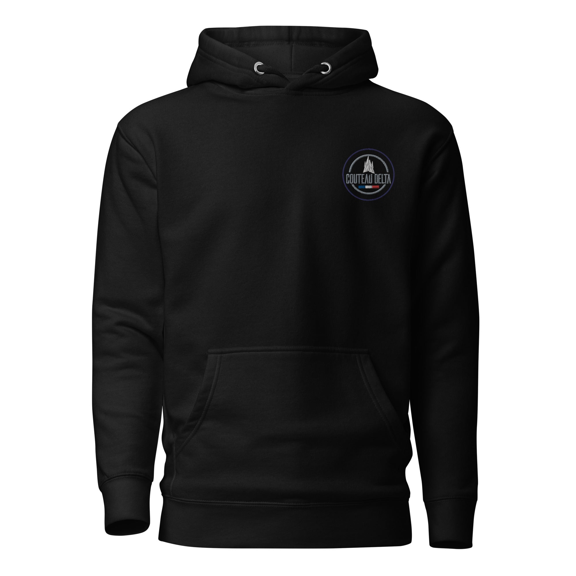 Couteau Delta  - Sweat à Capuche Unisexe - Brodé