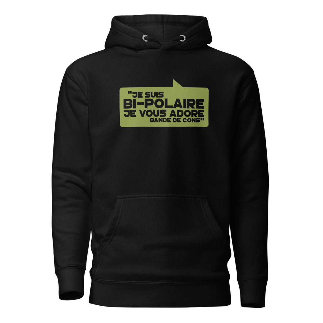 Bipolaire - Sweat à Capuche Unisexe
