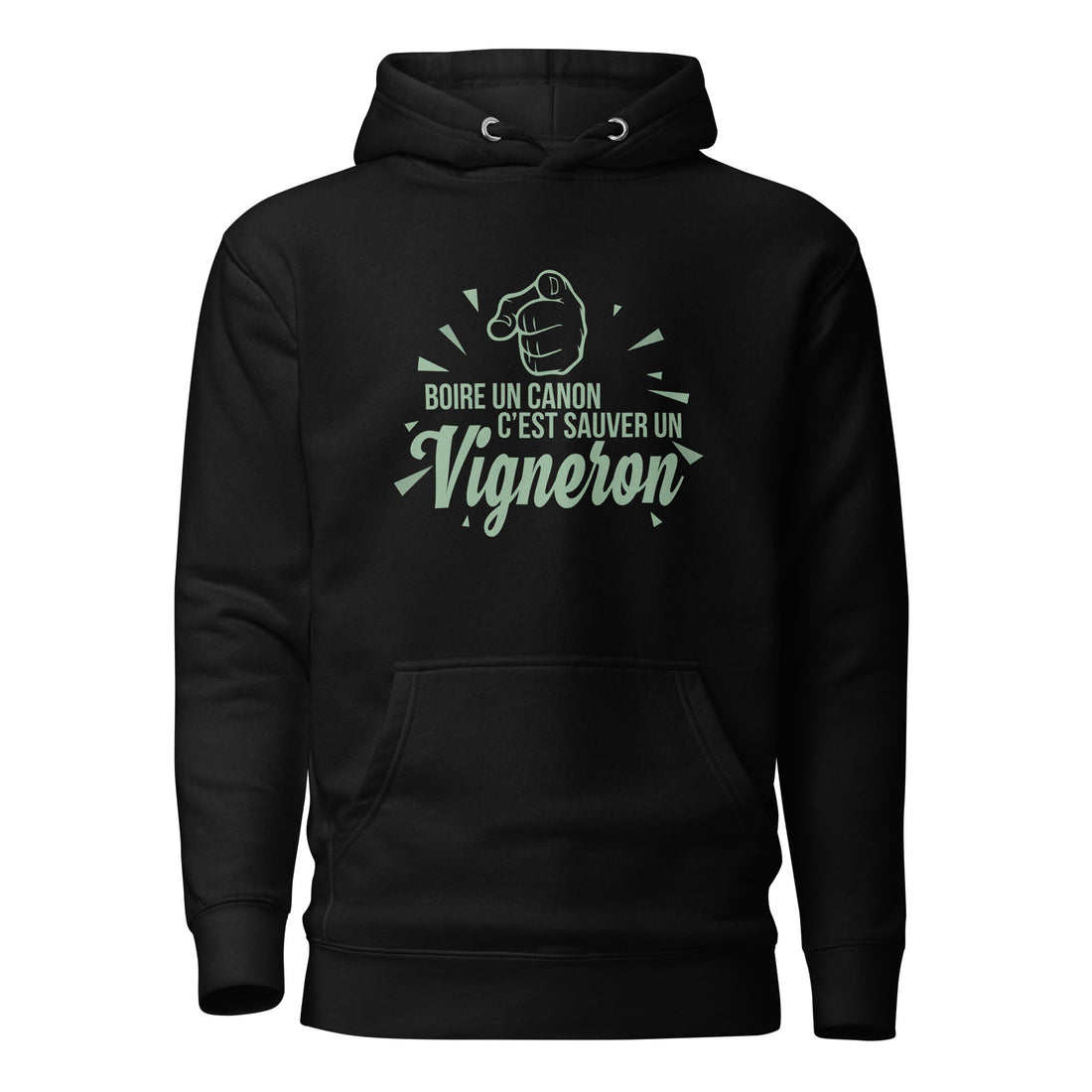 Boire un canon - Sweat à Capuche Unisexe