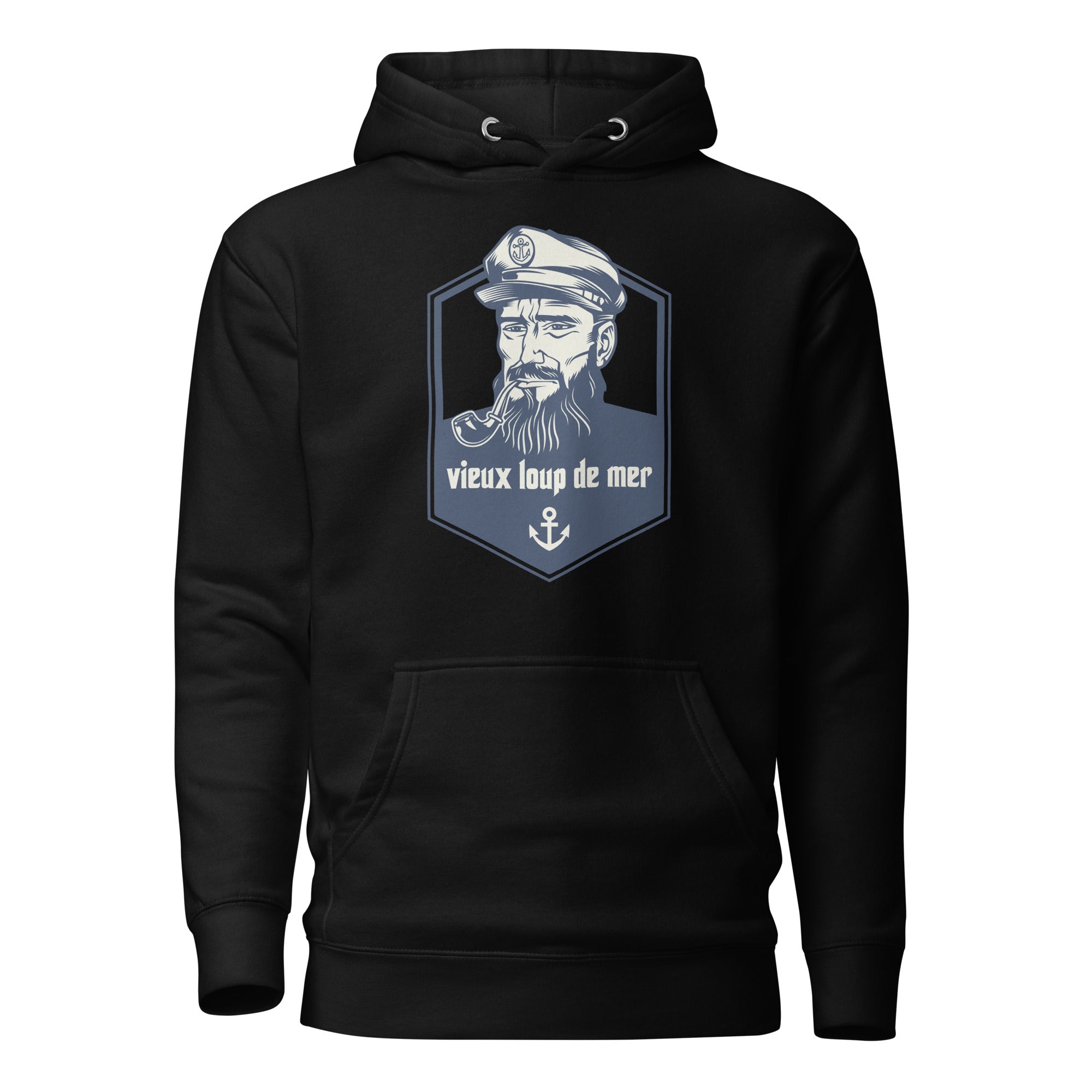Vieux loup de mer - Sweat à Capuche Unisexe