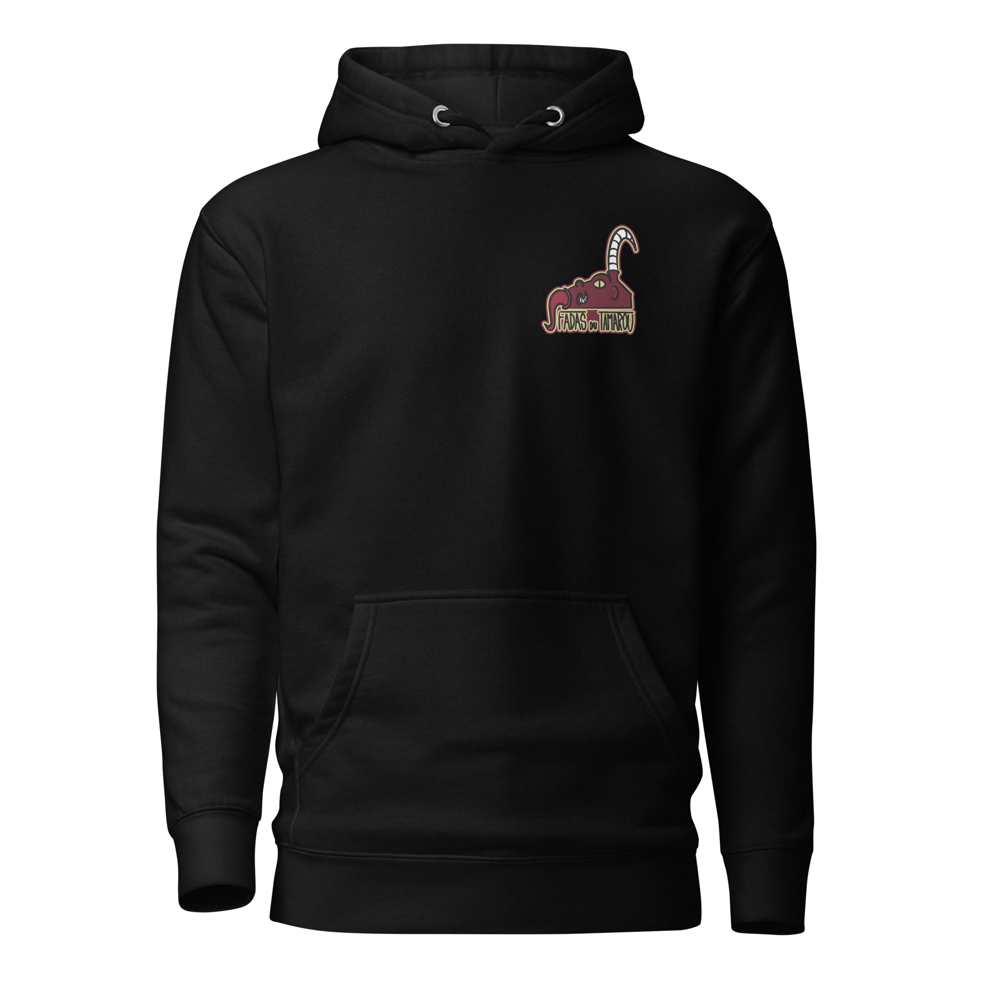 Fadas du Tamarou - Pro - Sweat à Capuche Unisexe imp. cœur et dos