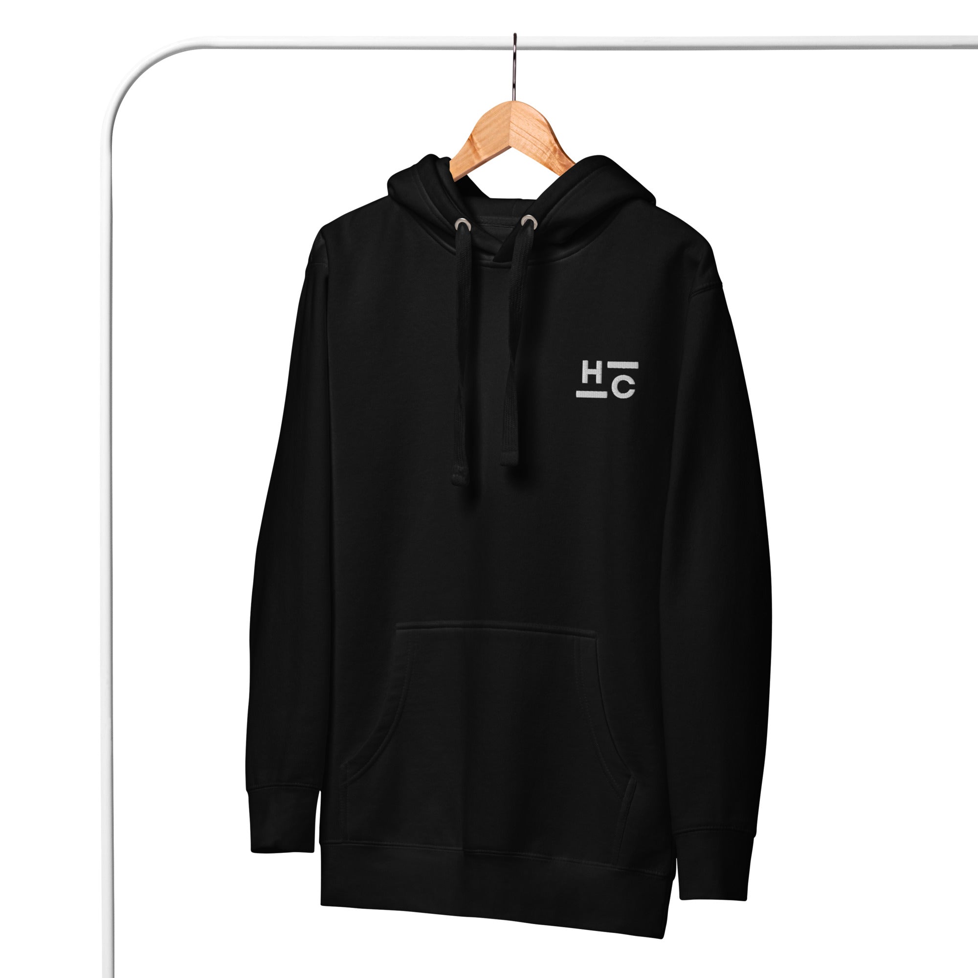 HC Acoustique - Pro - Sweat à Capuche Unisexe Brodé cœur