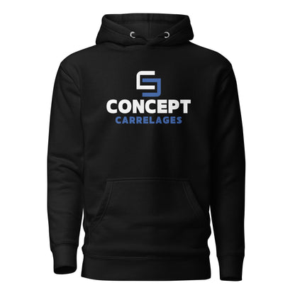 Concept Carrelages - Sweat à Capuche Unisexe