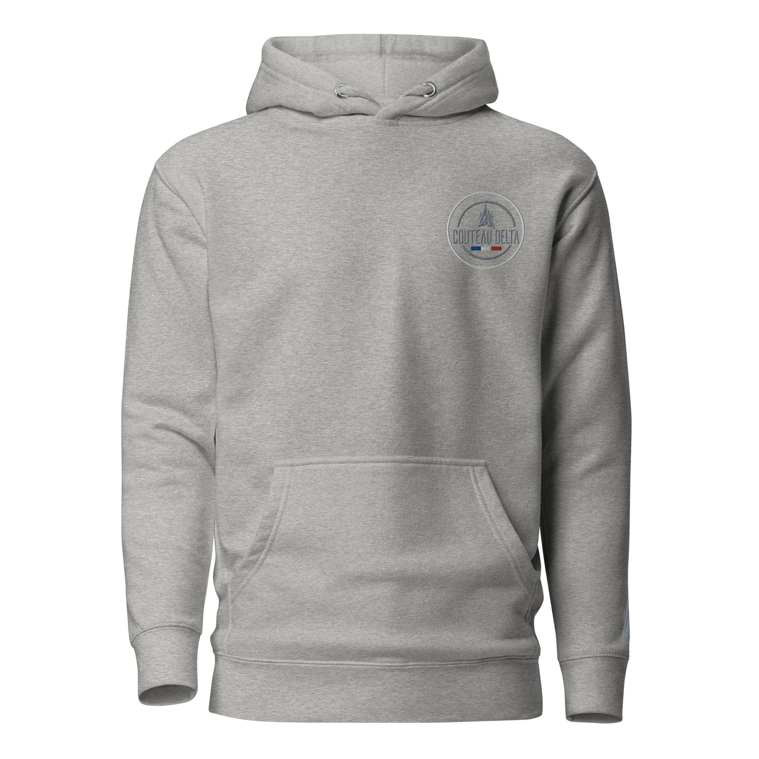 Couteau Delta - Sweat à Capuche Unisexe - Coeur et Poignet - Brodé