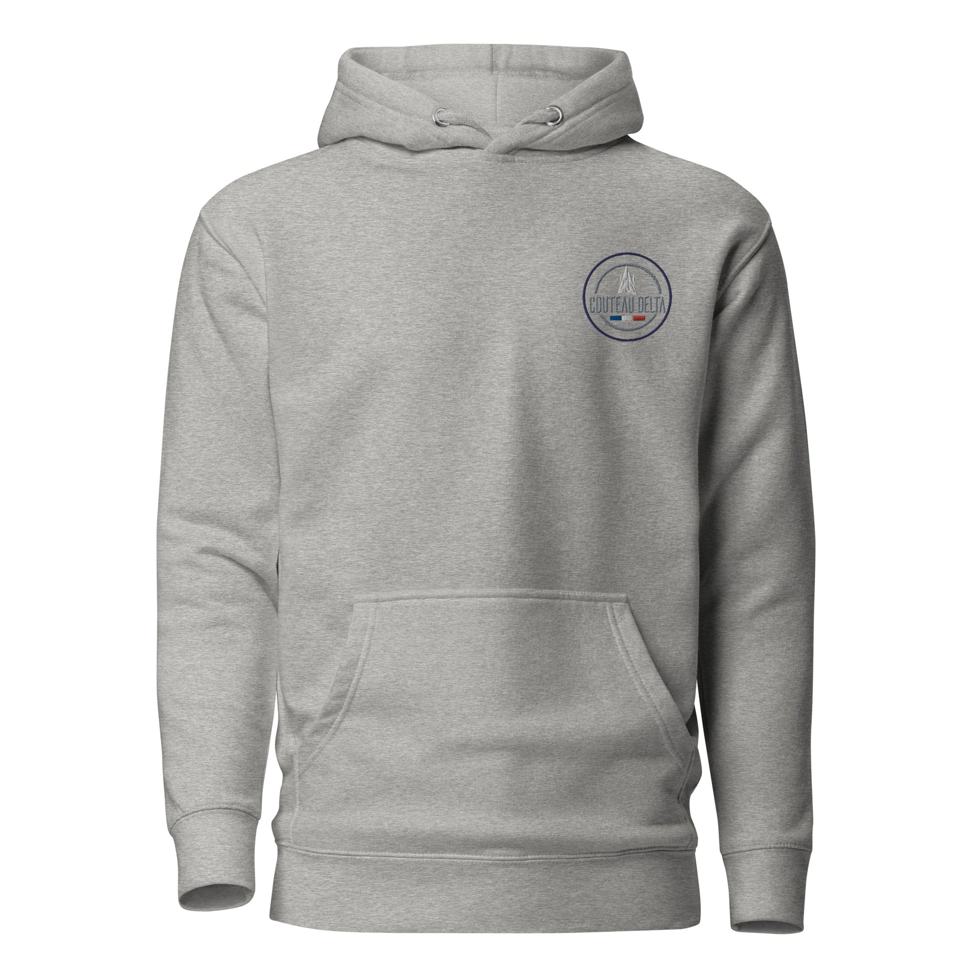 Couteau Delta  - Sweat à Capuche Unisexe - Brodé