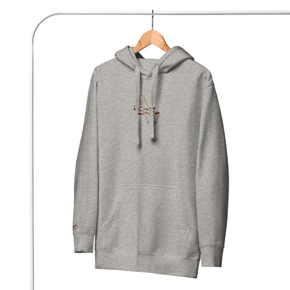 Coeur de Pik - Mawi - Sweat à Capuche Unisexe - Brodé