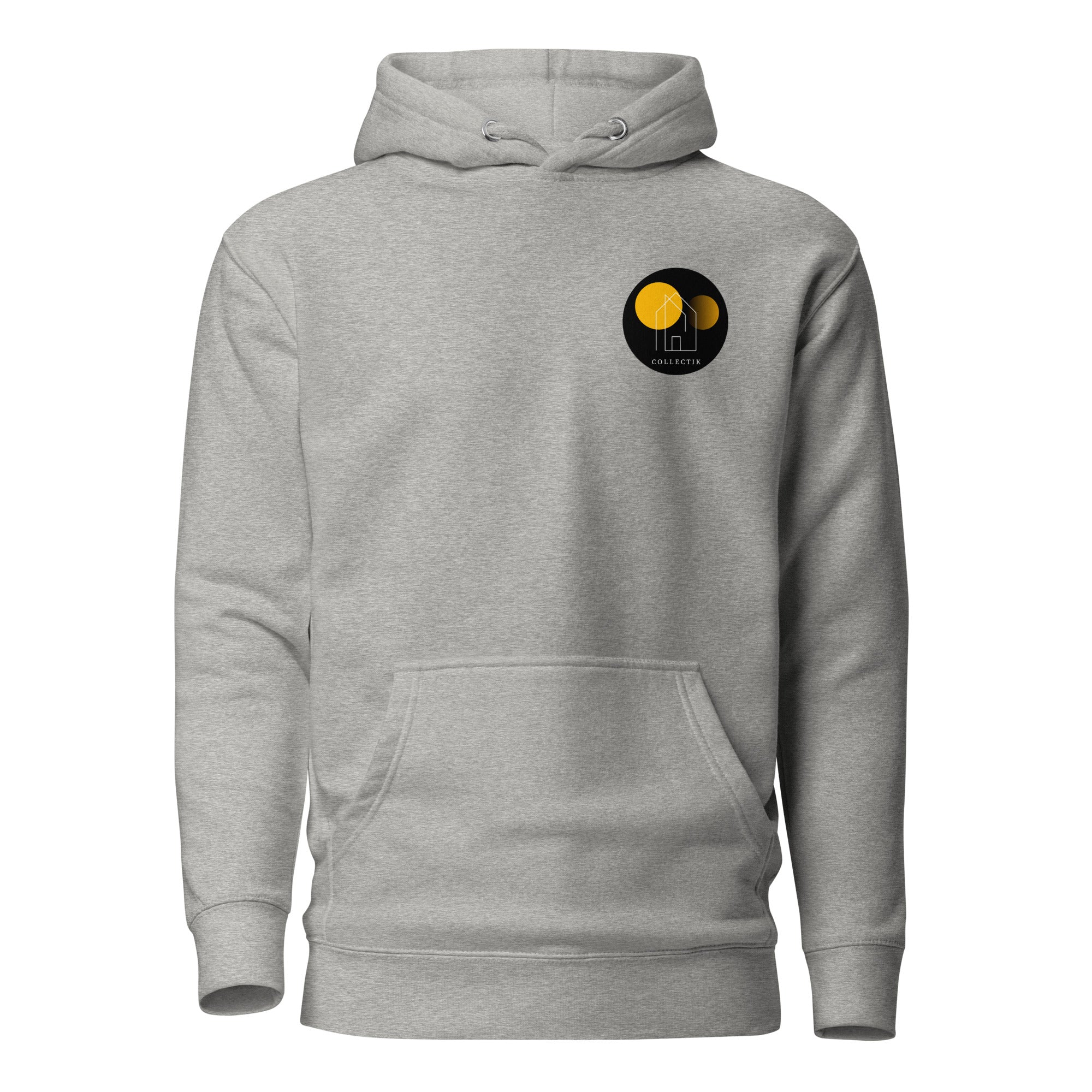 Collectik - Sweat à Capuche Unisexe - Coeur uniquement