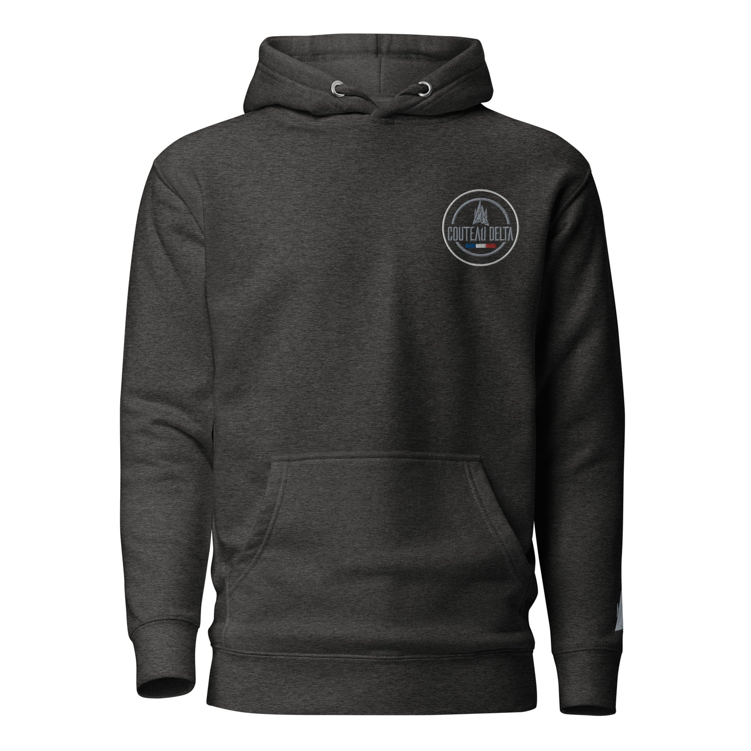 Couteau Delta - Sweat à Capuche Unisexe - Coeur et Poignet - Brodé
