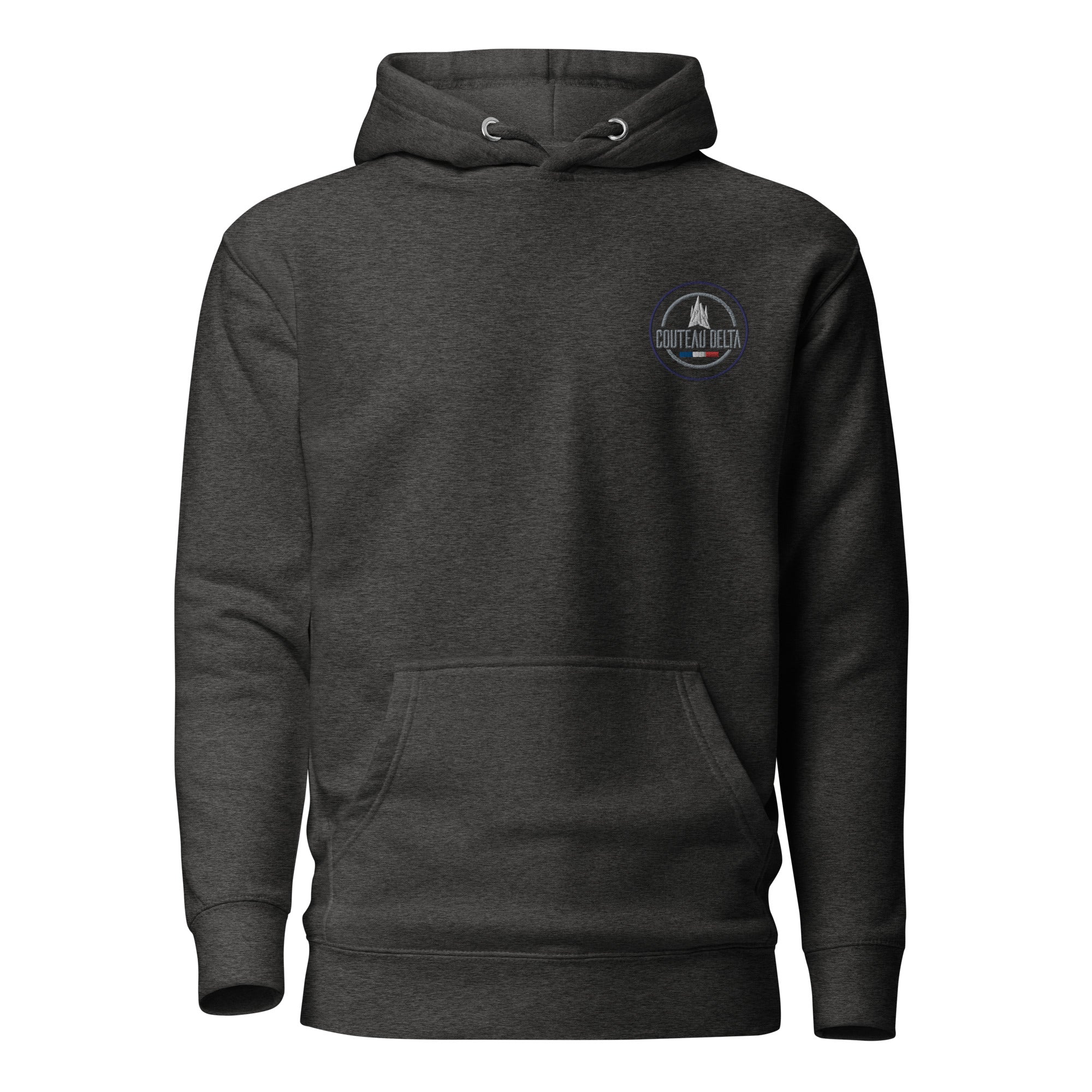 Couteau Delta  - Sweat à Capuche Unisexe - Brodé