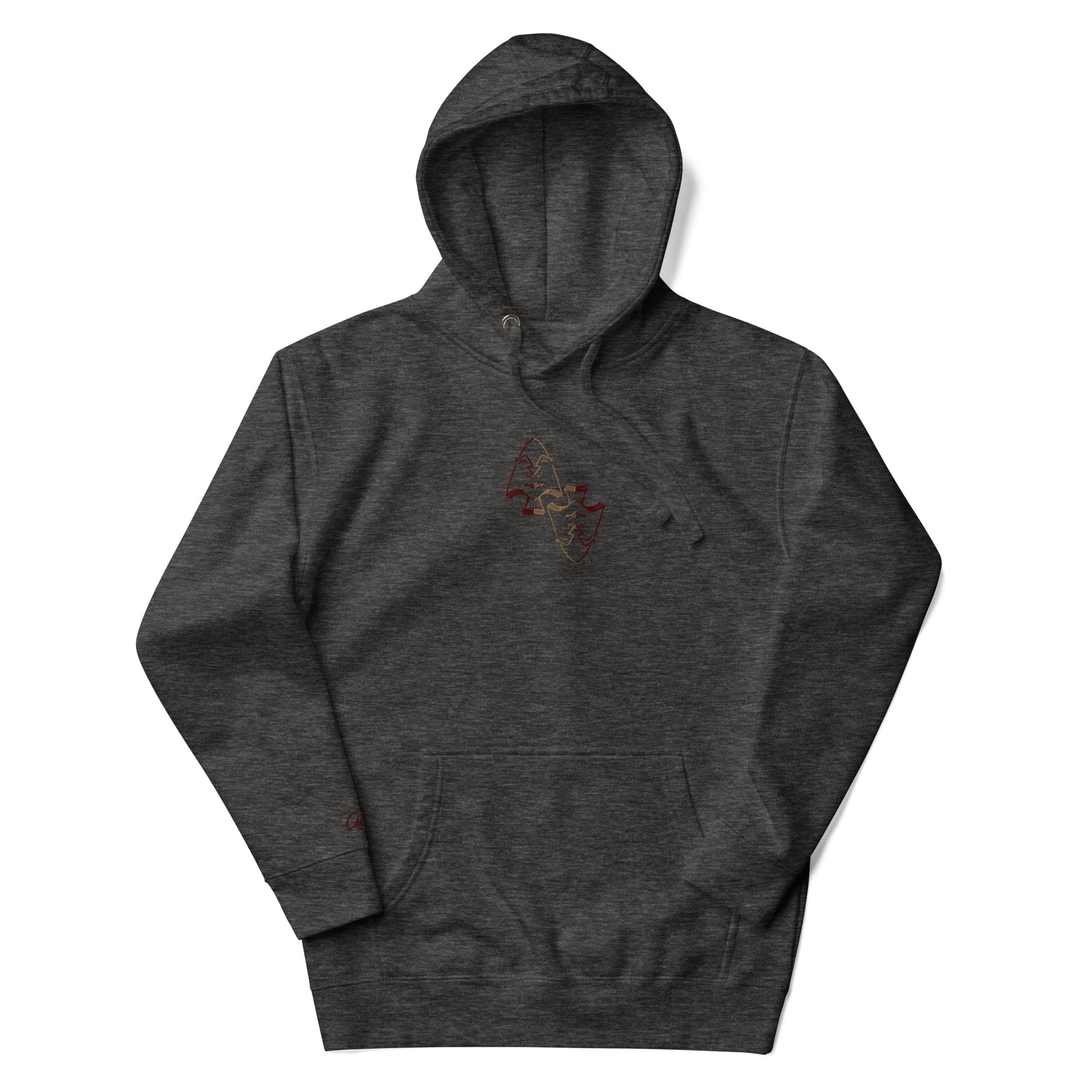 Coeur de Pik - Mawi - Sweat à Capuche Unisexe - Brodé