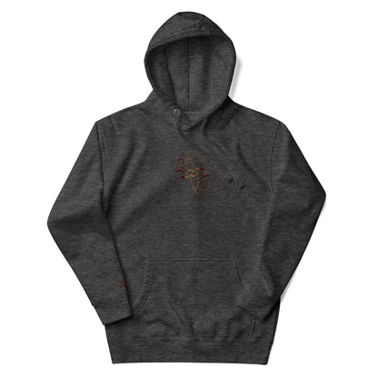 Coeur de Pik - Mawi - Sweat à Capuche Unisexe - Brodé