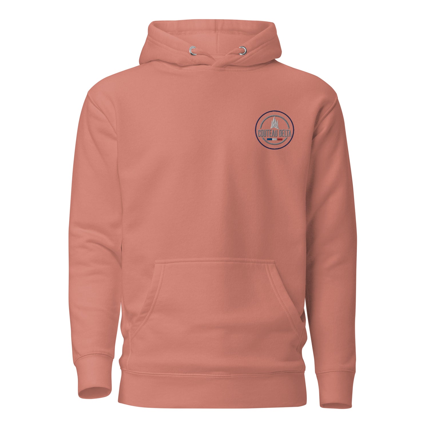 Couteau Delta  - Sweat à Capuche Unisexe - Brodé