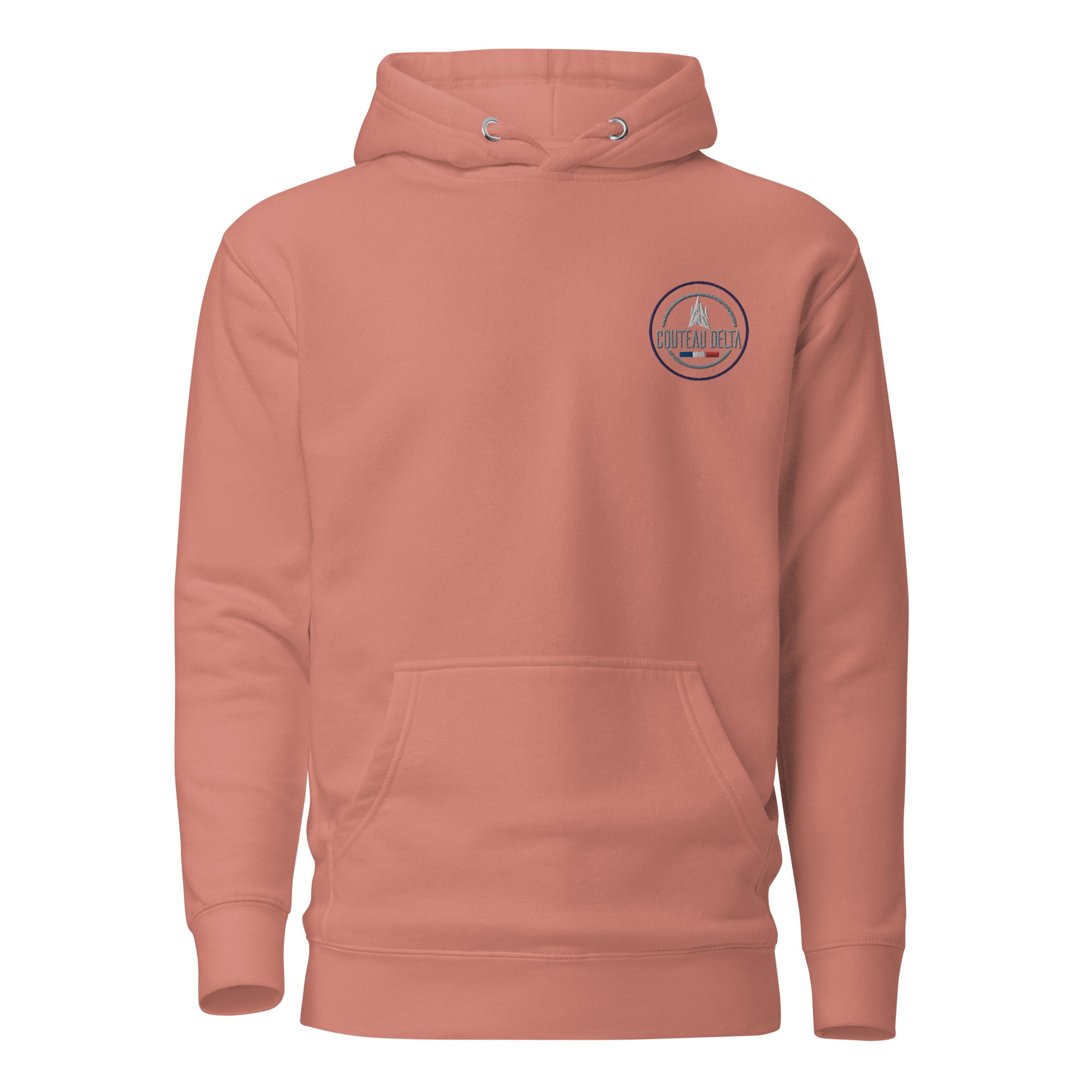 Couteau Delta  - Sweat à Capuche Unisexe - Brodé