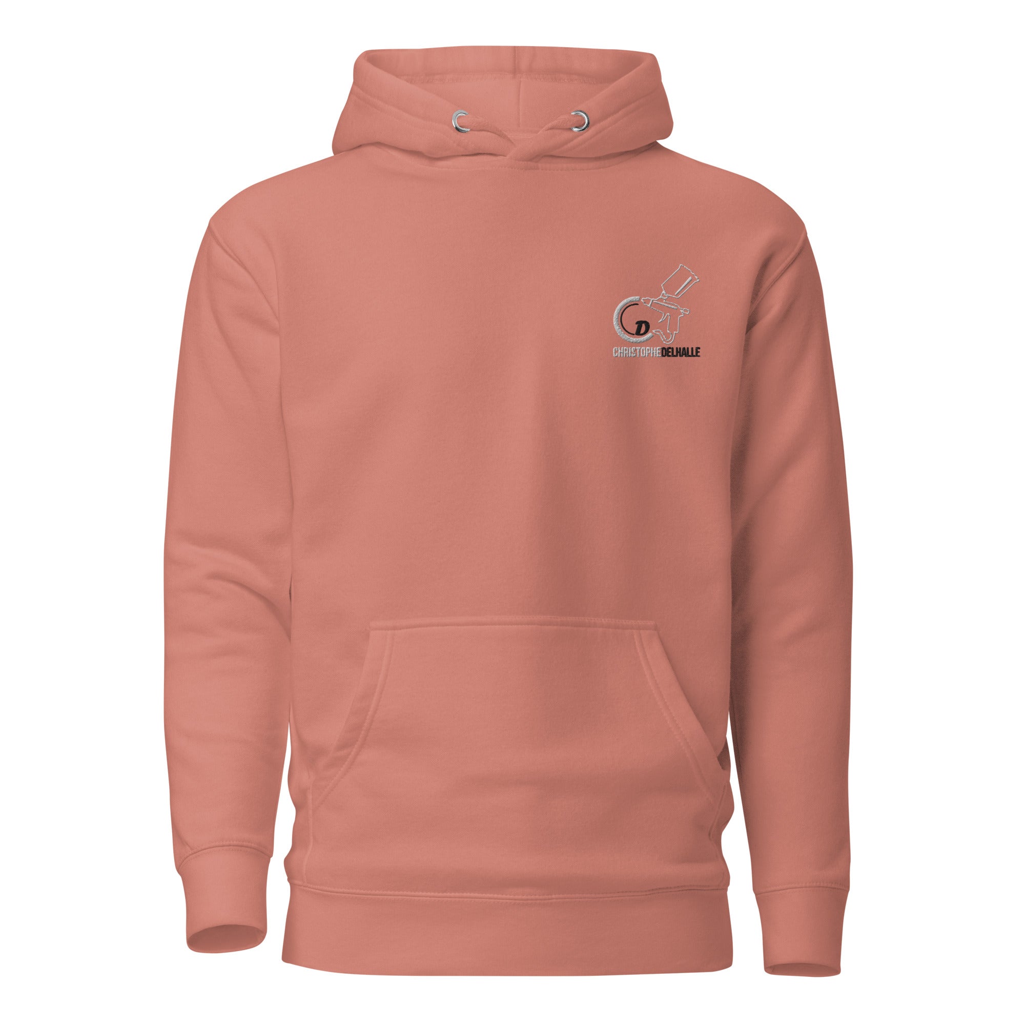 Christophe Delhalle - Sweat à Capuche Unisexe - Brodé