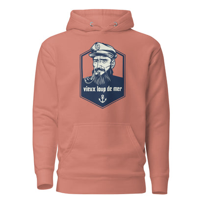 Vieux loup de mer - Sweat à Capuche Unisexe
